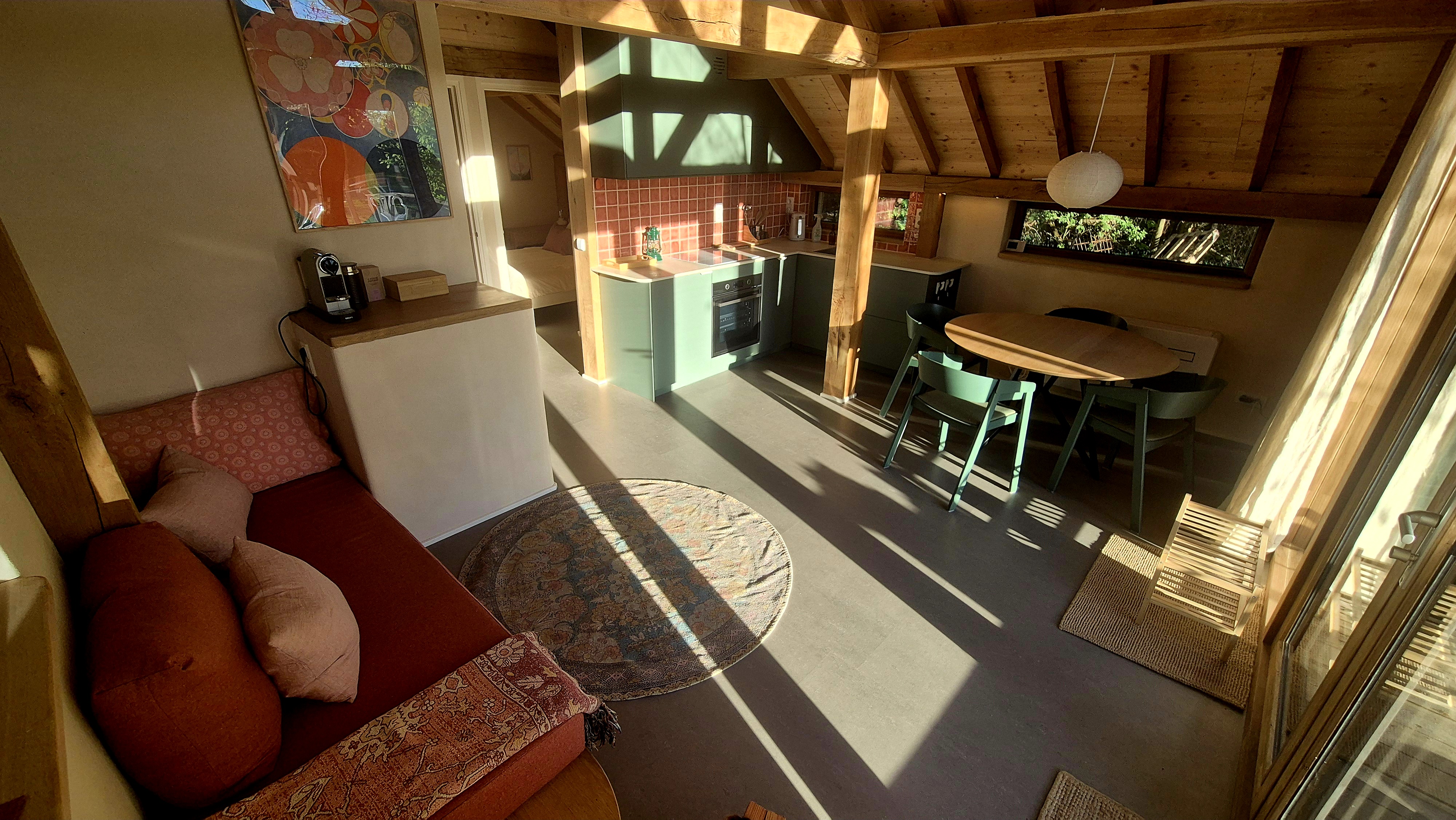 Woonkamer en keuken