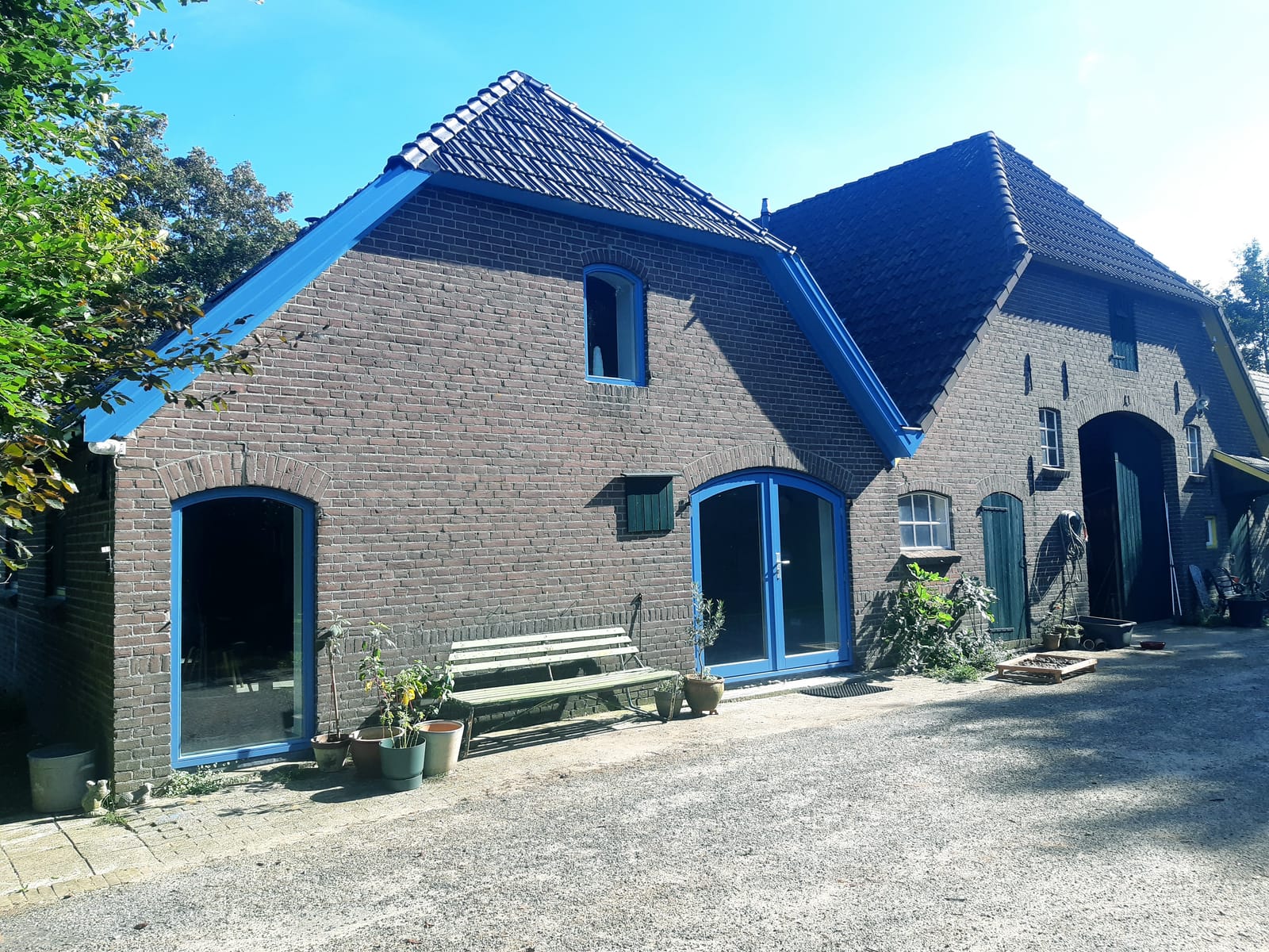 Buitenaanzicht groepsruimte