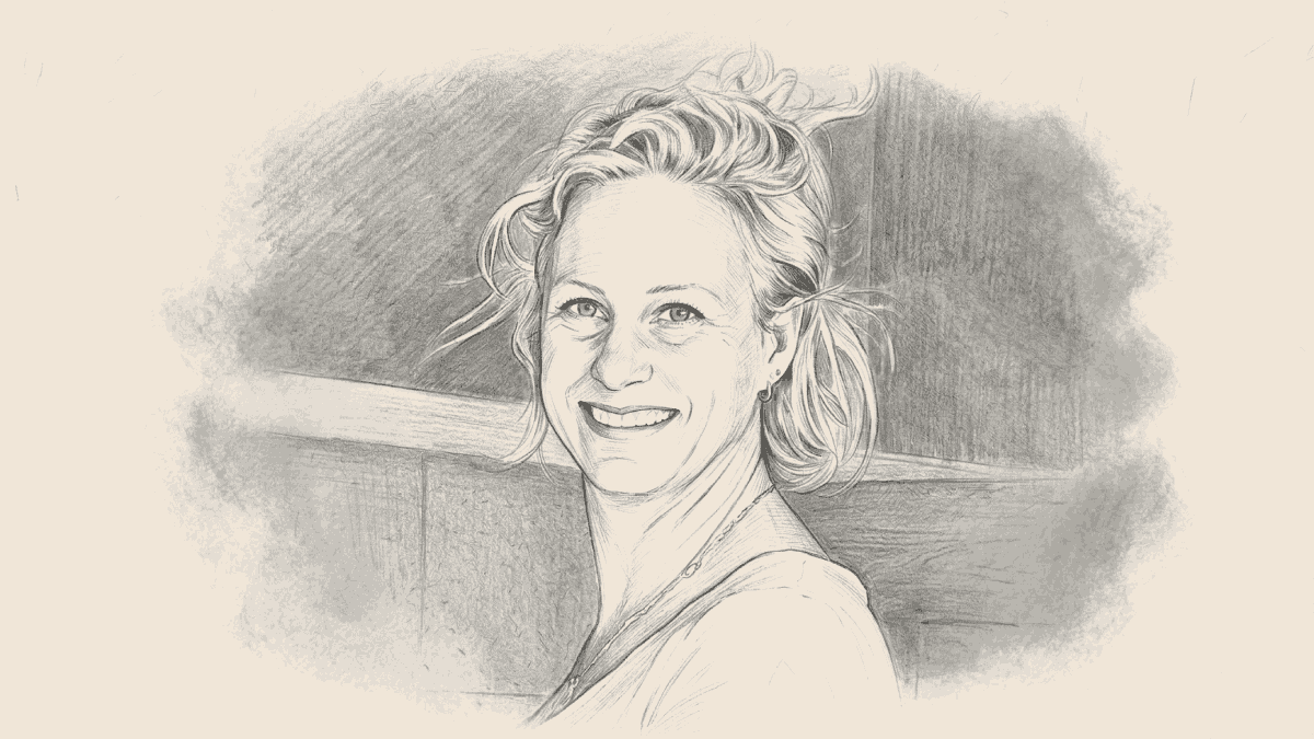 Schets van Marjolein